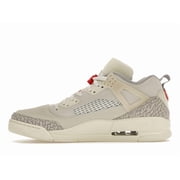 Jordan Mens Spizike Low Coconut Milk Basketball Shoes, from StockX