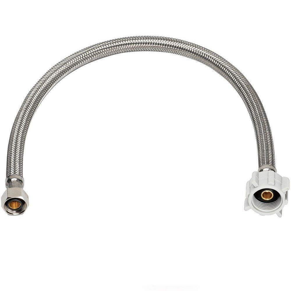 Wideskall® 12" inch length 1/2" Compression x 7/8" Ballcock Stainless