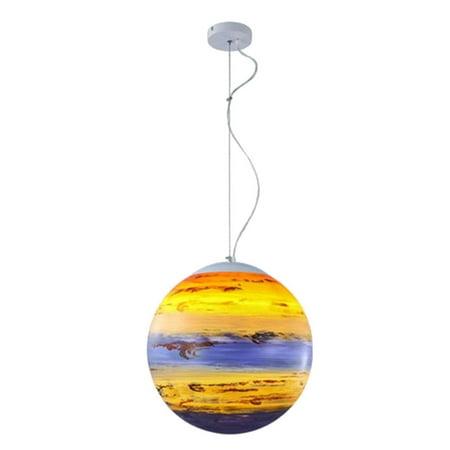 

Juntful Moon Pendant Lamp 3D Printing Ceiling Light Lamp 220V 50000H LED Bulb Bedroom Dining Room New