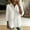 White, variant on Only Moment Button Down Shirts for Women 3/4 Sleeve V Neck Ruffle Trim Polyurethane Fiber with Button Cuffs Dressy Casual Summer Outfits Early Fall Fashion Spring Clothes Yellow,2XL