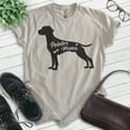thumbnail image 2 of Pointer Mama T-shirt, Unisex Women's Shirt, German Shorthaired Pointer GSP Owner, Best Dog Mom Gift, Light Silk Gray, Small, 2 of 6