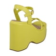 thumbnail image 2 of Zapatilla Tacon Mujer Miracle By Mama Lola Plataforma Correa verde 24, 2 of 4