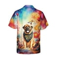 thumbnail image 2 of Hello 2025 Mastiff Celebrates Happy New Year Firework Balloon Hawaiian Shirt Breathable Summer Unisex Merch Mastiffs Dog Lover Gifts Idea - 02024, 2 of 6