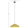 thumbnail image 4 of SAFAVIEH Destryn Bohemian Large LED Sage Paper Mache Pendant Light, 4 of 6