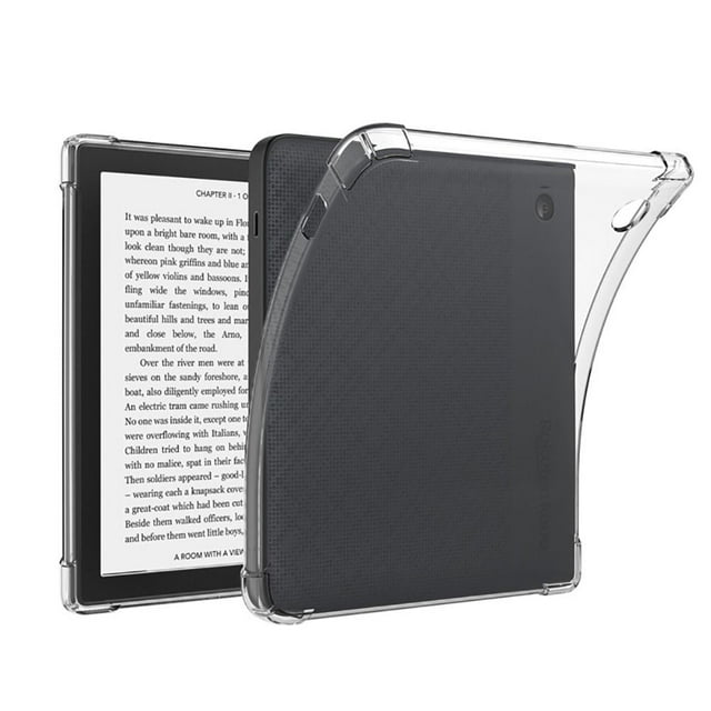 Funda TPU Soft Shockproof e-Reader Case Protective Shell Back Cover FOR KOBO LIBRA 2