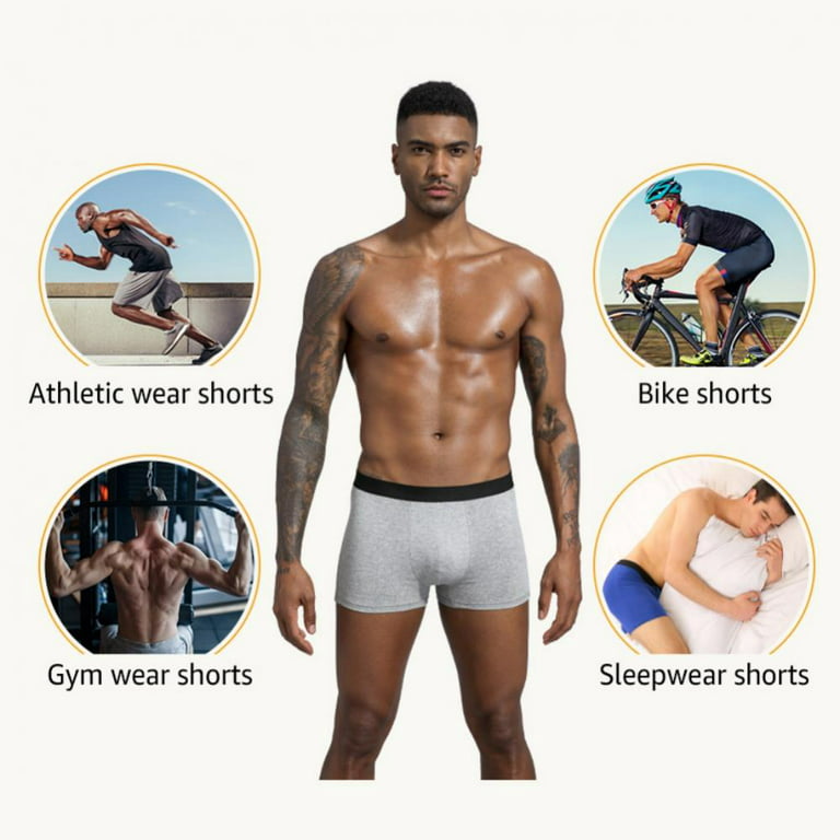 Xmarks Mens Athletic Underwear Mens Boxer Briefs Underwear for Mens Pack 