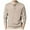 C45/Khaki, variant on XIYON Long Sleeve Polo Shirts For Men Male Knitwear Solid Color Shirt Collar Thin Base Sweater Slim Fit Pullover Knit Classic Golf Shirts For Men