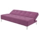 thumbnail image 4 of Sofá Cama EL BAZAR STORE Reclinable Vegas Terciopelo Rosa 3 posiciones 75 cm Altura 170 cm largo 80 cm Profundidad, 4 of 6
