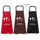 thumbnail image 3 of Kearding Delantal impermeable de cocina de primera calidad con correa ajustable para el hombro delantal de cocina para hombres y mujeres Cocina y Comedor Café, 3 of 6
