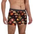 thumbnail image 4 of Salouo Colorful Tulips Print Men's Boxer Briefs,Breathable Underwear Elastic Waistband Briefs for Men -X-Large, 4 of 8