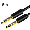 thumbnail image 2 of Cable de Audio Jack de 6,5 mm Cable Auxiliar Jack Macho A Macho de PVC 6,35 para Amplificador Mezclador de Guitarra Bajo 6,35 Mm, 5 Metros, 2 of 8