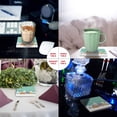 thumbnail image 2 of RYLABLUE Merry Christmas Set of 6 Coaster for Drinks, Absorbent Ceramic Stone Coasters Cup Mat with Cork Base for Home Kitchen Room Coffee Table Bar Decor, 2 of 4