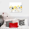 thumbnail image 3 of PRATYUS Canvas Wall Art Picture 20x16in for Living Room Bedroom Fall Decor Watercolor Flower 20x16in, 3 of 3