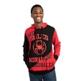 thumbnail image 1 of Bioworld Spider-Man à Travers le Spider-Verse Miles Morales Style Collégial Chandail à Capuchon Adulte, 1 of 7