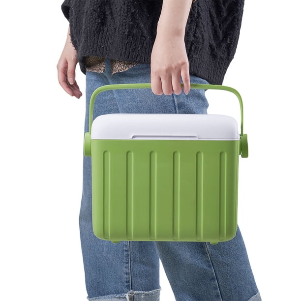 Caja Enfriador Campamento 6L Cofra Hielo Aislada Al Aire Libre (luz) Verde