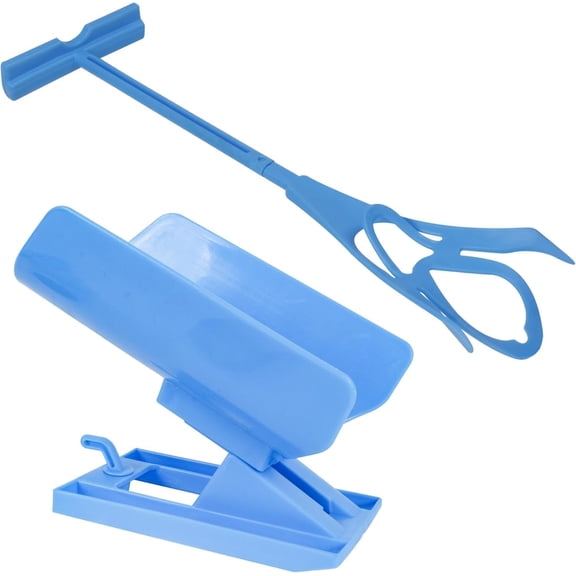 Sock Aid with Ergonomic Handle & Shoe Helper Tool - Mobility Assist Device for Seniors, Arthritis, Pregnancy, Post-Surgery Recovery - Lightweight, Travel-Friendly, Sock Aid Helper Tool for Dressing