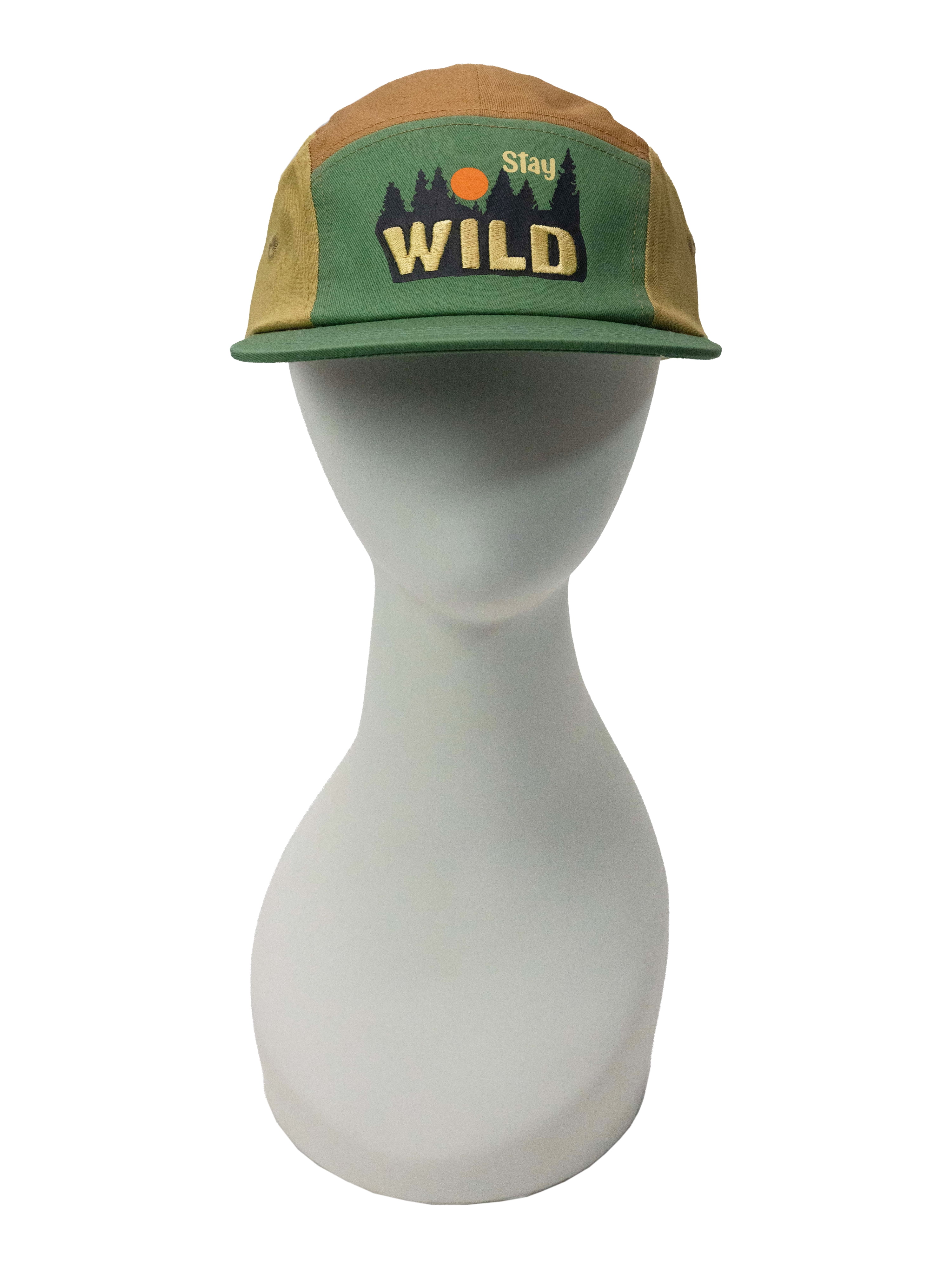 Wonder Nation Boys Stay Wild Baseball Hat One Size Fits Most