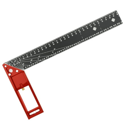 

Hot Sale Tooltekt Square Tooltekt Woodworking Square Ruler For Precise Measuring 2024 New Woodworking Square Ruler For 45/90 Multifunctional Gauge Angle Ruler (11.8in)