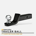 thumbnail image 4 of Stehlen 733469492139 Class 3 Trailer Hitch Receiver 2" with Loaded Ball Mount For 2008-2012 Jeep Liberty, 4 of 7