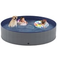 thumbnail image 1 of Piscina para perros Niubya, plegable, plástico duro, 183 x 30 cm, 1 of 7