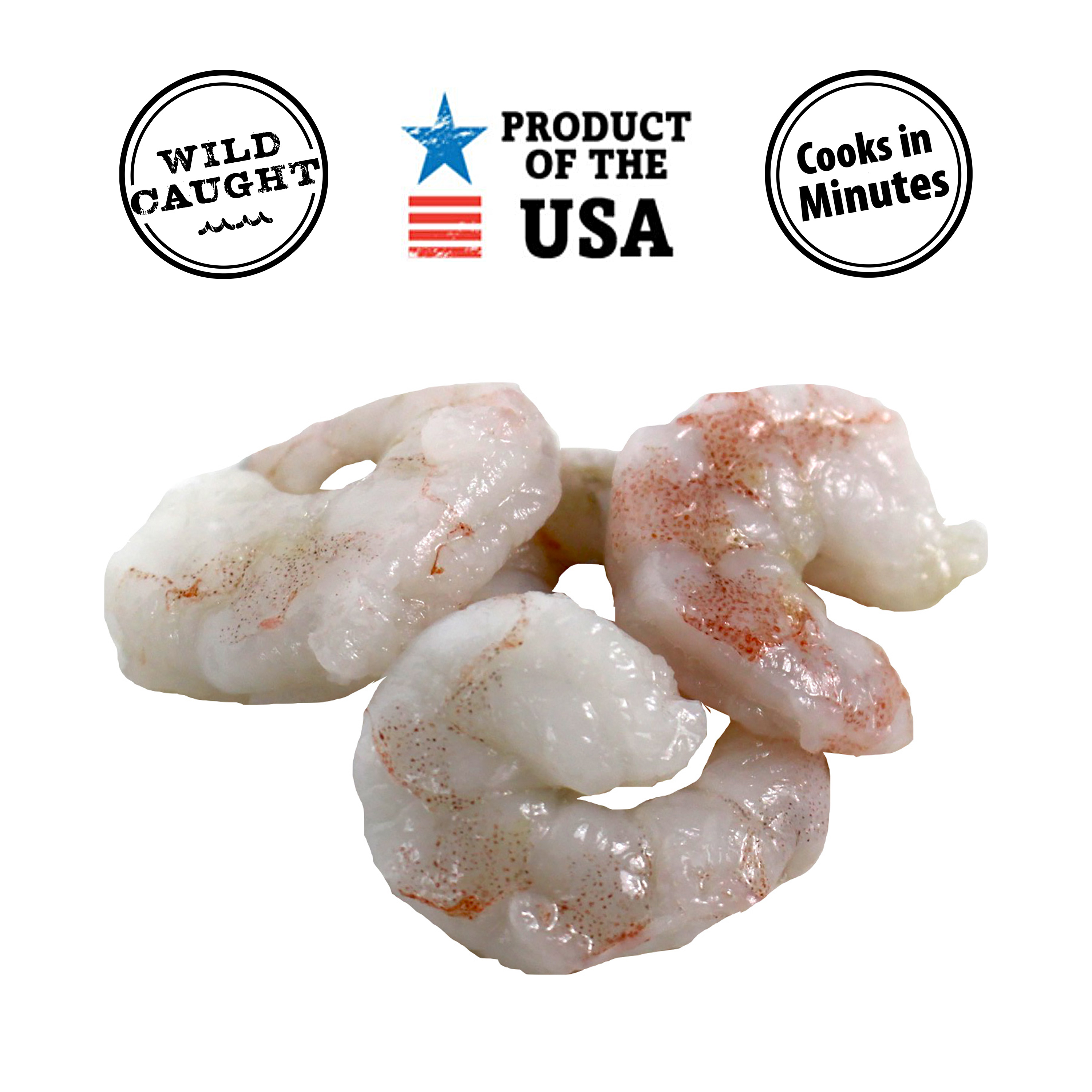 Frozen Wild Gulf Medium Raw Shrimp Peeled And Deveined 16 Oz Bag