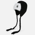thumbnail image 2 of UTSJKR Womens Winter Knitted Beanie Fleece Playful Cute Warm Hats Fashion Pullover Ear Protector Cap Outdoor Beanie Black, 2 of 9
