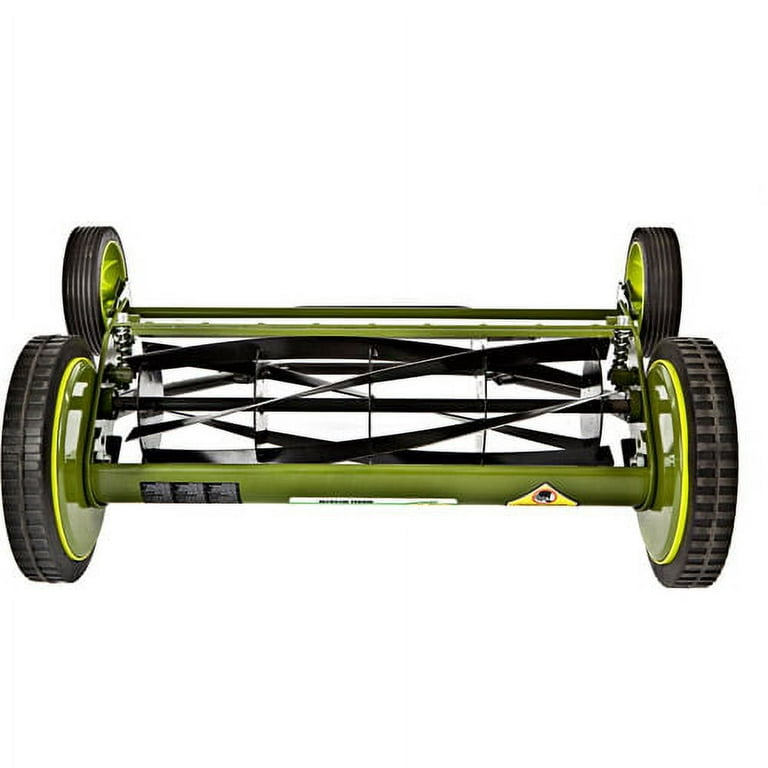 Sun Joe MJ502M Manual Reel Mower w/ Grass Catcher, 20 inch 