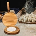 thumbnail image 6 of Hot sales! Round Wooden Tortilla Maker Hardwood Mexican Tortillera Presser Wood Flour Tortilla For Homemade Mexican Tortillas Roti, 6 of 7