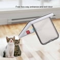 thumbnail image 3 of Dog Cat Kitten Door, Lockable Weatherproofing Pet Security Flap Door, For Pet Care, 3 of 8