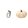 thumbnail image 1 of Estatua de cerámica de delfín y calabaza, arte abstracto, cojín decorativo moderno para sofá, ideal para oficina, sala de estar, mesa de centro o dorm, 1 of 8