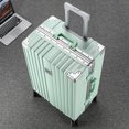 thumbnail image 4 of Maleta en polvo de flor de cerezo para mujer, Maleta de viaje con contraseña de 24 ", raíz de loto rosa, resistente y duradera para equipaje, 4 of 4