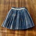 thumbnail image 2 of KAUOD Girls Pleated Sequins Tutu Skirts Cute Sparkle Tiered Tulle Princess Skirt Kids Toddler Birthday Party Short Dress, 2 of 7