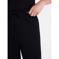 thumbnail image 5 of Joyspun Women’s Modal Blend Ribbed Sleep Pants, 29'' Inseam, Sizes XS-3X, 5 of 6