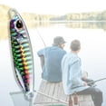 thumbnail image 3 of S SERENABLE 1Pc Luminous Fishing Lure Bait Artificial Lures Lead Alloy 40g, 3 of 9