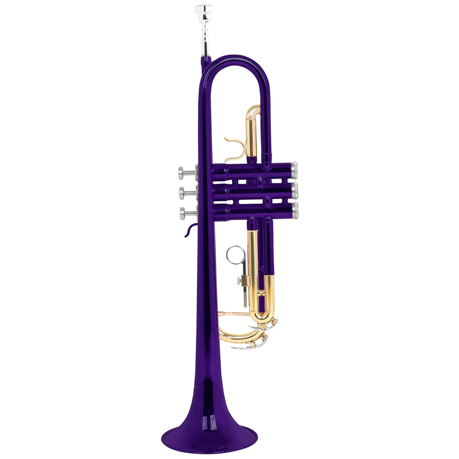 Professional Standard Trumpet Horn Beginner Trumpet Musical Instruments with Storage Case for School