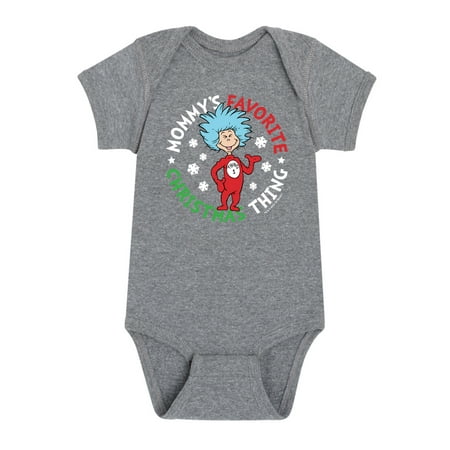 

Cat in the Hat - Favorite Christmas Thing Mommy - Infant Baby One Piece