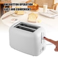 thumbnail image 4 of Peggybyg Automatic 2 Slices Toaster Pop Up Electric Bread Makers 650W for Bread Waffles, 4 of 9
