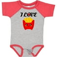 thumbnail image 3 of Inktastic Fry Lover I Love French Fries Boys or Girls Baby Bodysuit, 3 of 5