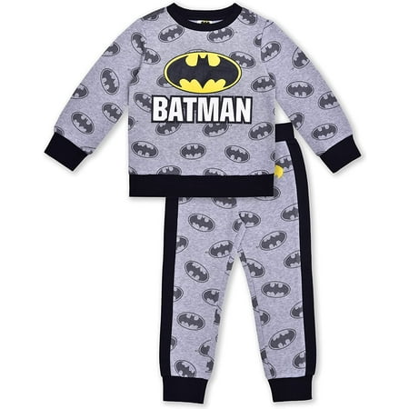 

Batman Boys 2 Piece Character Crewneck and Jogger Set Toddler