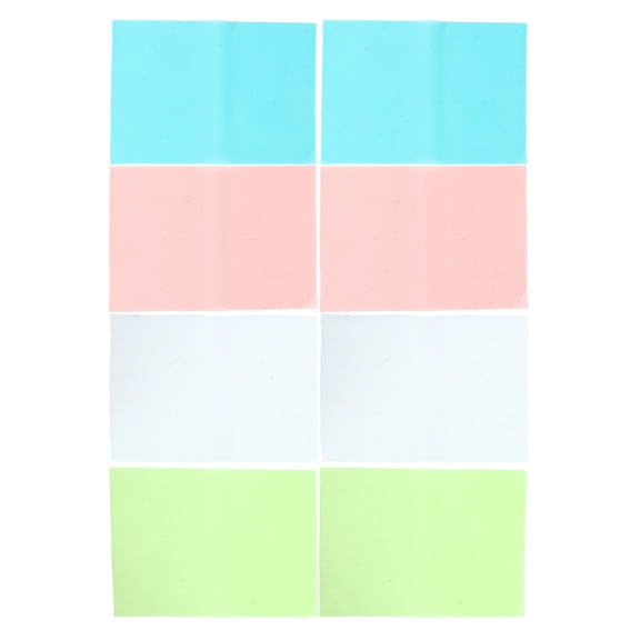 PBPBOX 8Pcs Washable Eva Refrigerator Mats Cuttable Non Adhesive Liners for Kitchen Cabinets