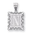thumbnail image 1 of Collier Monogramme en Argent Sterling 925 avec Initiale et Lettre Délicate, 1 of 6