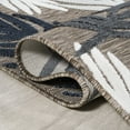 thumbnail image 5 of JONATHAN Y HAWAII 2 x 8 Runner Rug, Montego Tropical Palm - Brown/Navy/Ivory, HWC101B-28, 5 of 9
