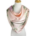 thumbnail image 3 of CAILDANL Silk Like Head Scarf for Women Satin Printed Bandana for Hair Wrapping Fashion Accessory 35 Inch Square Hair Scarf, 3 of 6
