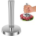 thumbnail image 1 of Meat Pounder Tenderizer - Solid Cast Stainless Steel  Chicken Flattener Tool, 1 of 9