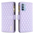 thumbnail image 3 of Wallet with [RFID Blocking] [9 Card Slots ] Zipper Pocket Moto G31, Moto G41 Premium Soft PU Leather Magnetic Flip Folio with Wrist Strap Kickstand Protective Cover for Motorola Moto G31/G41,
Purple, 3 of 5