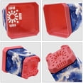 thumbnail image 4 of HemaKayy Decorative Planter Pot Set - Perfect for Small Plants - Colorful Design With Drainage Hole - Ideal for Home and Garden Decor - Set of 8 - Unique Marble Texture, 4 of 6