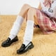 thumbnail image 5 of Calcetines extra largos y sueltos para mujer, calcetines altos de burbujas de color liso, calcetines unisex de nailon, 5 of 9