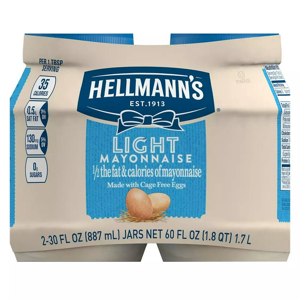 Product of Hellmann's Light Mayonnaise 2 Ct. 30 oz.