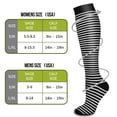 thumbnail image 7 of 8 Pairs Copper Compression Socks for Women & Men Circulation 15-20 mmhg - Better Blood Flow, Swelling, Best Support for Medical, Running, Nursing, 7 of 7