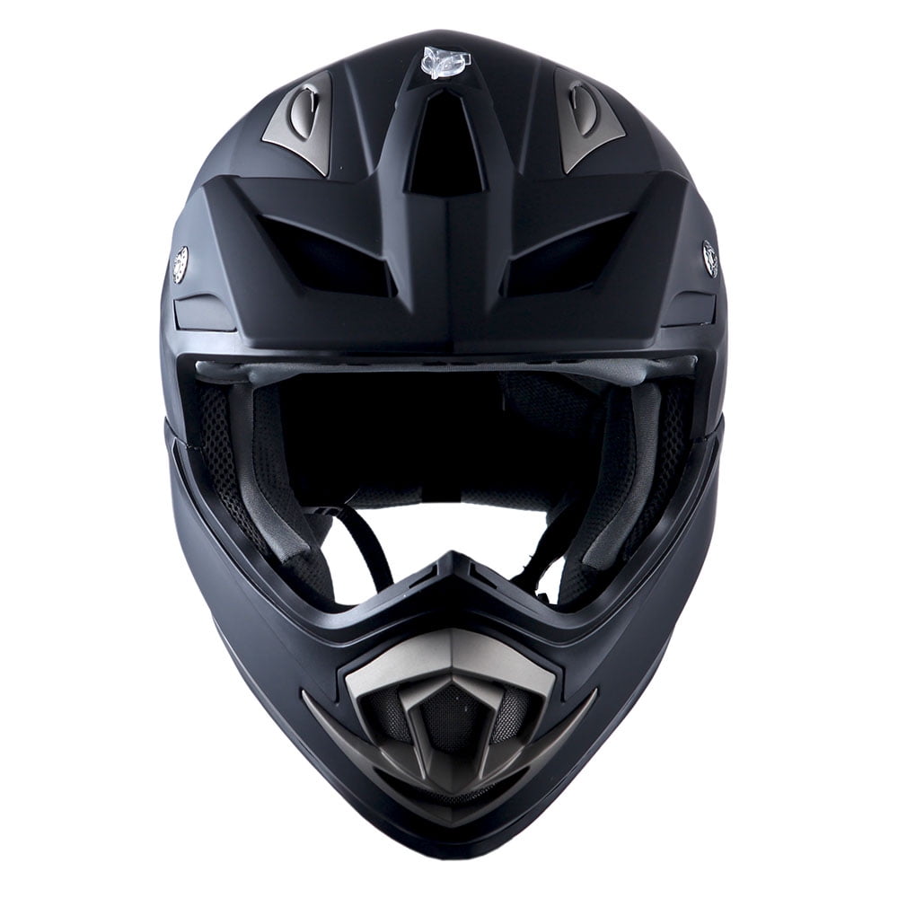 1STORM MOTORCYCLE BIKE FULL FACE HELMET HGXP14B BOOSTER MATT BLACK